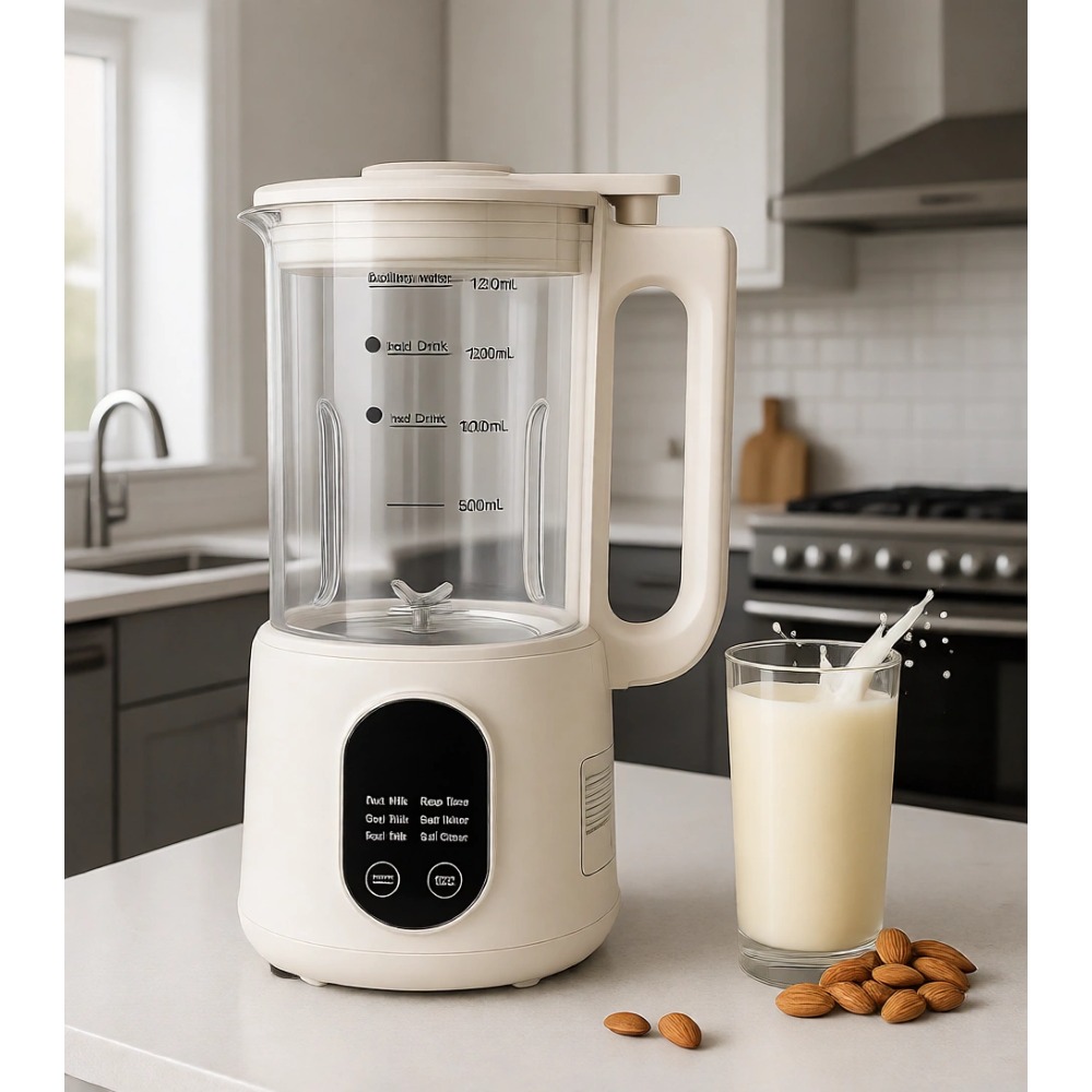 Soy Milk Maker - เครื่องทำนมพืชอัตโนมัติขนาด 40 ออนซ์ 8 in 1