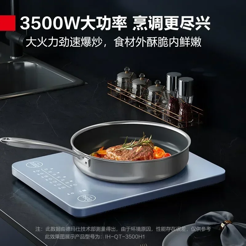 Induction Cooktop Portable - เตาแม่เหล็กไฟฟ้ากําลังสูง Demas 3500W - Slimline สําหรับการทําอาหารในโรงแรมและที่บ้าน