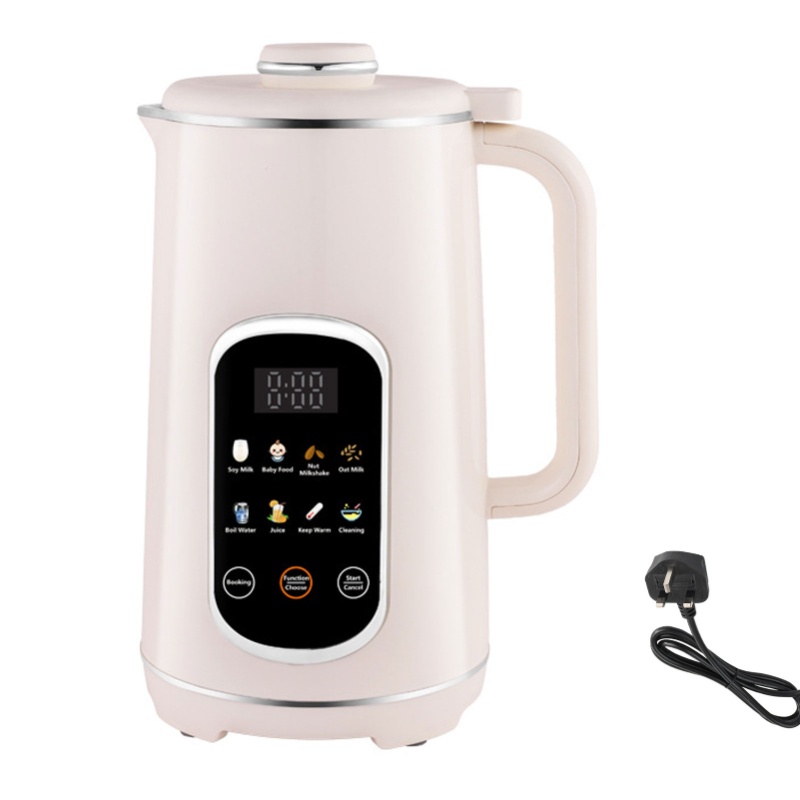 Soy Milk Maker - เครื่องทำนมถั่วแบบตั้งโปรแกรมได้ 8 in 1 เครื่องทำนมถั่วเหลือง หน้าจอดิจิตอล