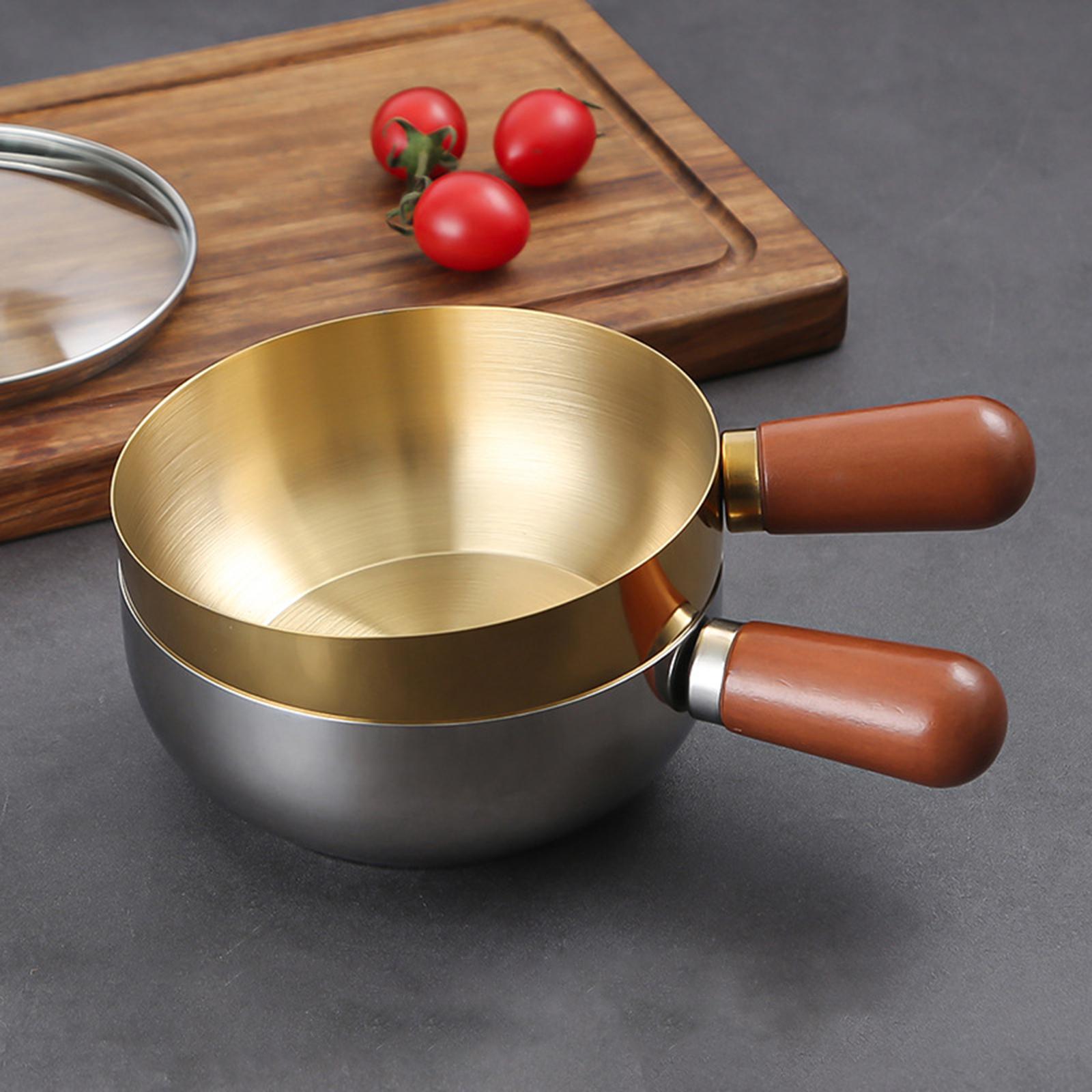 Induction Cooktop Portable - หม้อซอสอุ่นเนยแบบพกพา สำหรับอุ่นอาหาร อุปกรณ์ทำครัว ของขวัญ ใช้ได้กับทุกเตา หม้อซุป