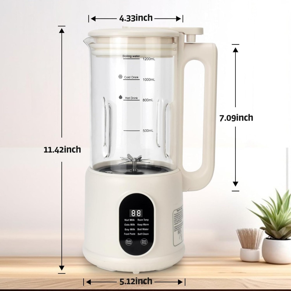 เครื่องทำนมพืชอัตโนมัติขนาด 40 - Soy Milk Maker บทวิจารณ์และราคา