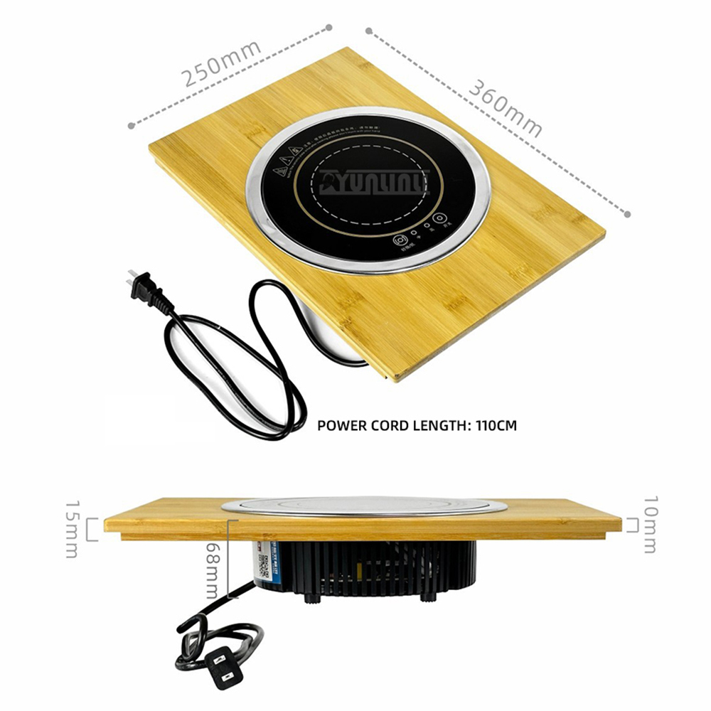 ​ โมดูลโต๊ะตั้งแคมป์พร้อมเตาแม - Induction Cooktop Portable บทวิจารณ์และราคา
