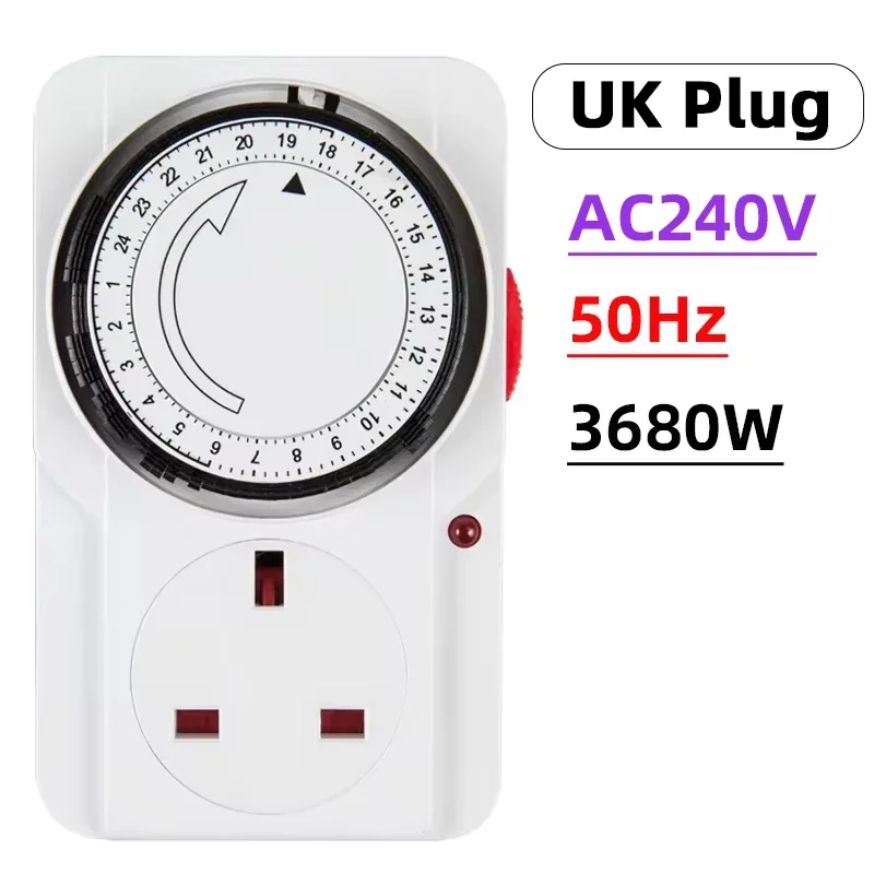 สวิตช์ตั้งเวลาแบบวนรอบ 24 ชั่ว - Kitchen Appliances Uk บทวิจารณ์และราคา