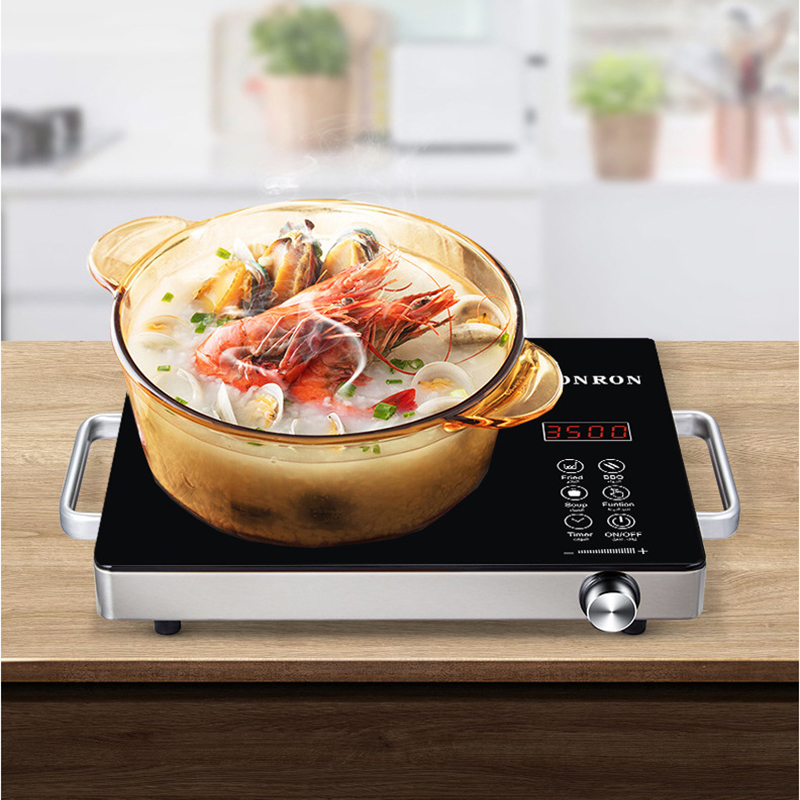 เตาเซรามิกกำลังสูง 3500 วัตต์  - Induction Cooktop Portable บทวิจารณ์และราคา