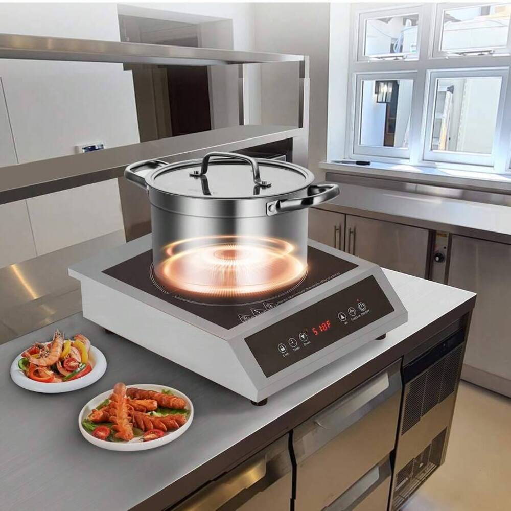 เตาไฟฟ้าแบบพกพา, กำลังไฟ 1800  - Induction Cooktop Portable บทวิจารณ์และราคา