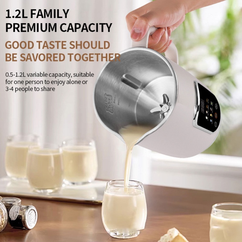 เครื่องทำนมถั่วแบบตั้งโปรแกรมไ - Soy Milk Maker บทวิจารณ์และราคา