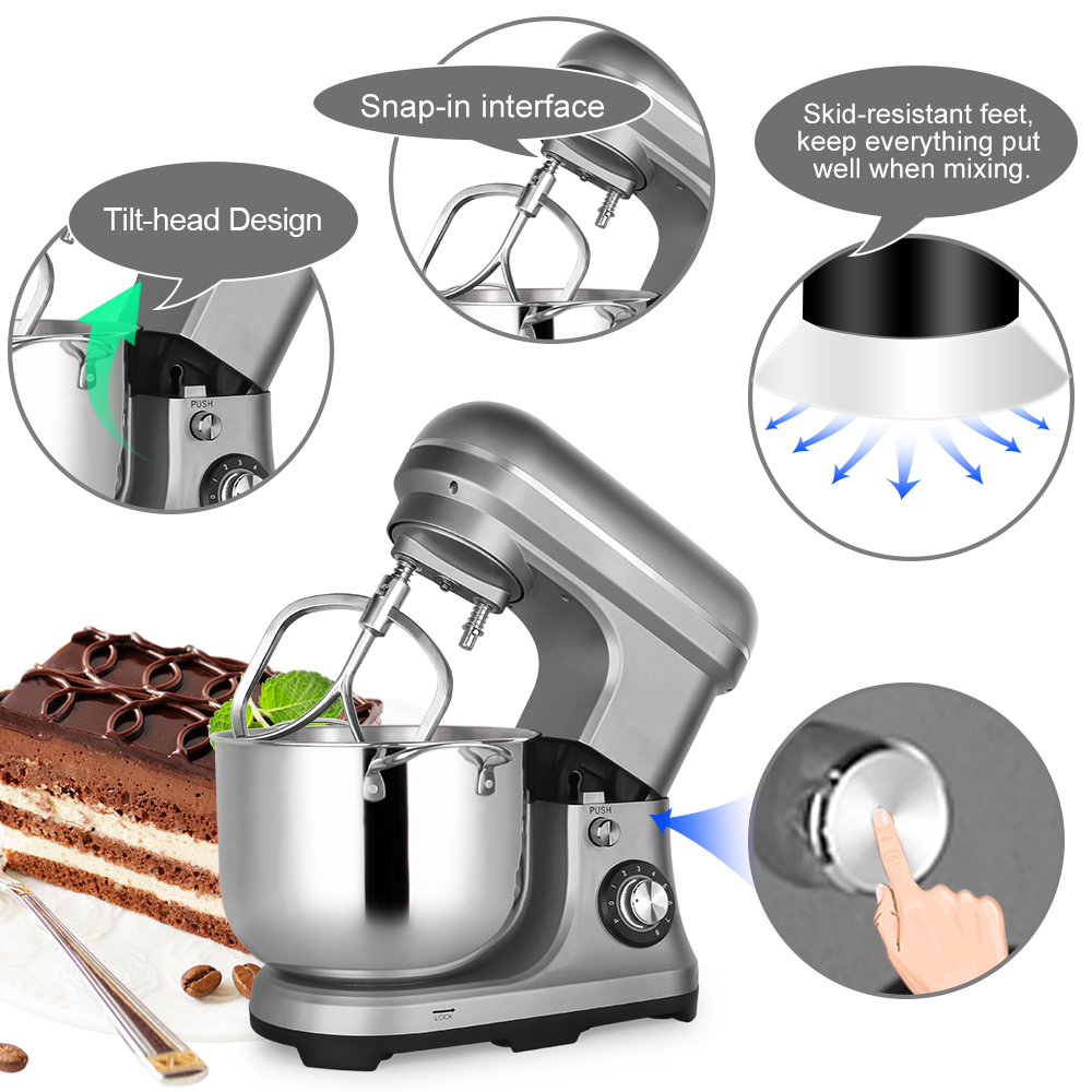 เครื่องผสมอาหารไฟฟ้าขนาดใหญ่ 1 - Kitchen Appliances In บทวิจารณ์และราคา