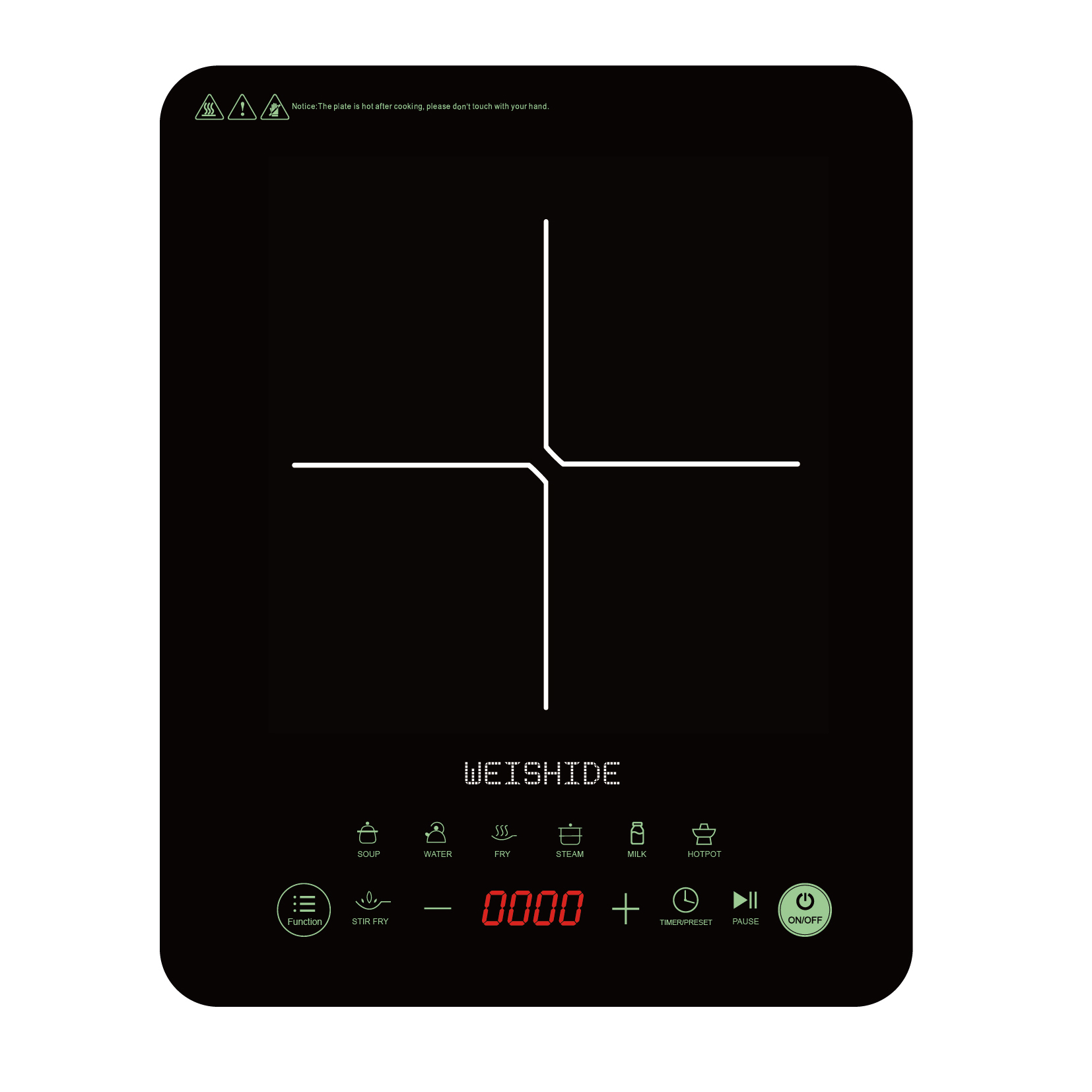 เตาแม่เหล็กไฟฟ้าอเนกประสงค์ เซ - Induction Cooktop Portable บทวิจารณ์และราคา