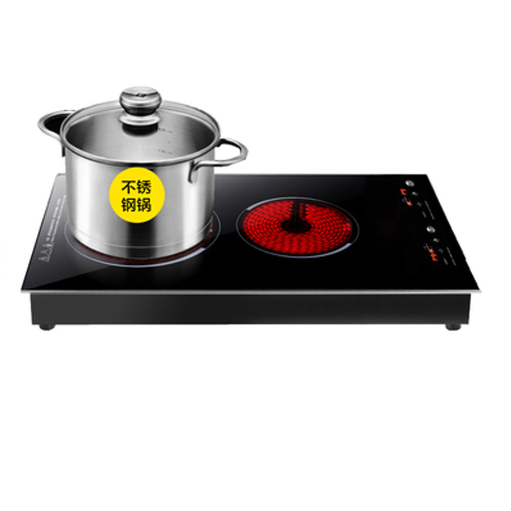 เตาไฟฟ้าแบบคู่ เตาเซรามิก เตาแ - Induction Cooktop Portable บทวิจารณ์และราคา