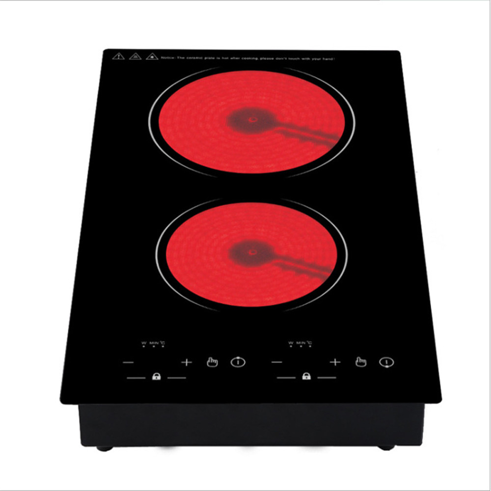 เตาไฟฟ้าแบบคู่ เตาเซรามิก เตาแ - Induction Cooktop Portable บทวิจารณ์และราคา
